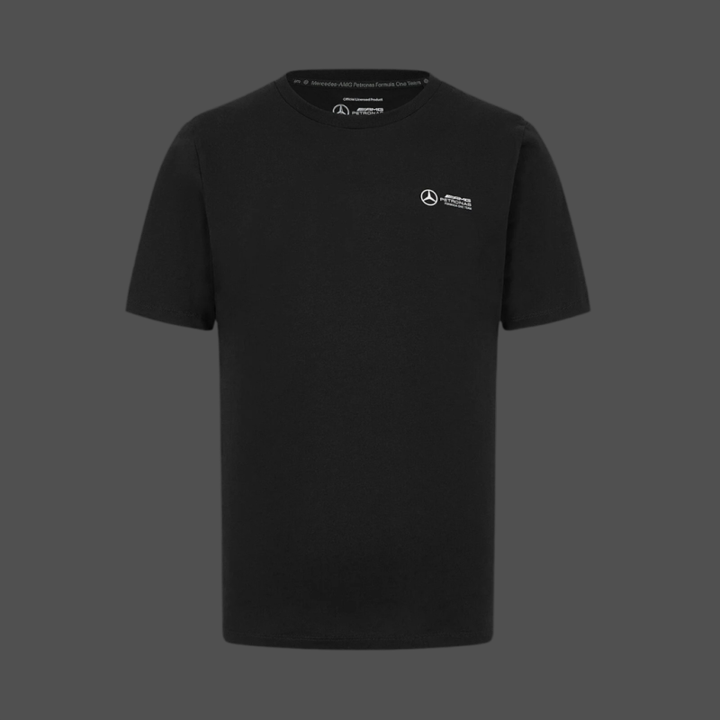Mercedes T-shirt Low Cost AMG Petronas F1 Team Hamilton / Russell / Antonelli Black 701227039-001 - men