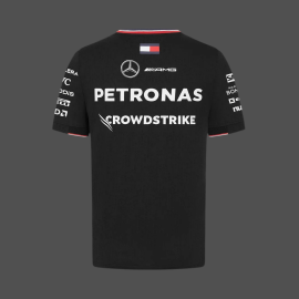 Günstige Mercedes T-Shirt AMG Petronas Tommy Hilfiger Schwarz – 701227950-002