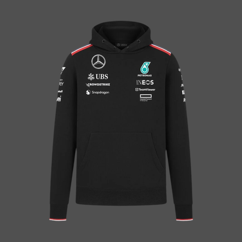 Low Price Mercedes Hoodie Sweat AMG Petronas Tommy Hilfiger Black – 701227955-001