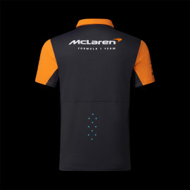 McLaren F1 Team Polo Shirt Norris Piastri Orange Papaya / Phantom TM2610 - Men's
