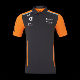 McLaren Extreme E Team Neom Poloshirt Phantom / Papaya Orange TM5276XE-217 - Herren