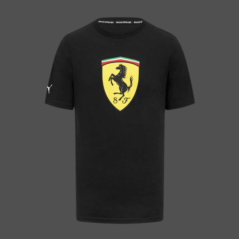 Ferrari T-shirt Low Price F1 Leclerc / Hamilton Team Puma Black 701223481-002