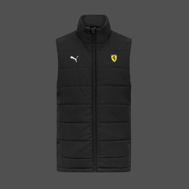 Ferrari Jacket F1 Team Puma Sleeveless Quilted Leclerc Hamilton Black 701223472-001