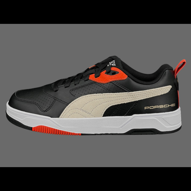 Porsche Shoes Race Americana Puma RBD Drive Low Black / Orange  309092-01 - unisex