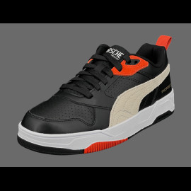 Porsche Schuhe Race Americana Puma RBD Drive Low Schwarz / Orange 309092-01 - unisex