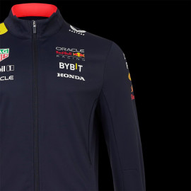Red Bull Softshell Jacket Racing Verstappen Pérez F1  Navy Blue TU5286-190 - men