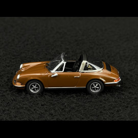 Porsche 911 Targa 1972 Sepia Brown 1/87 Minichamps 870064560
