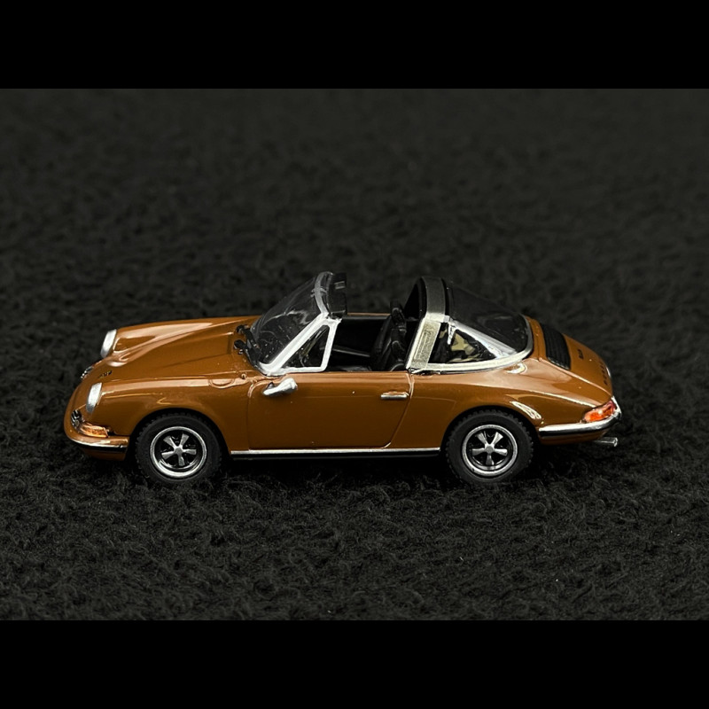 Porsche 911 Targa 1972 Sepia Brown 1/87 Minichamps 870064560