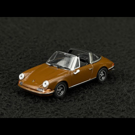 Porsche 911 Targa 1972 Sepiabraun 1/87 Minichamps 870064560