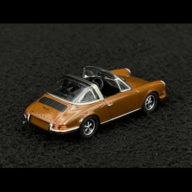Porsche 911 Targa 1972 Sepia Brown 1/87 Minichamps 870064560