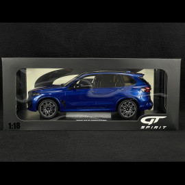 BMW X5 M Competition 2023 Marina Bay Blue Metallic 1/18 GT Spirit GT967