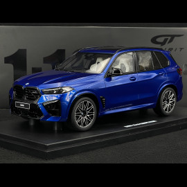 BMW X5 M Competition 2023 Marina Bay Blue Metallic 1/18 GT Spirit GT967