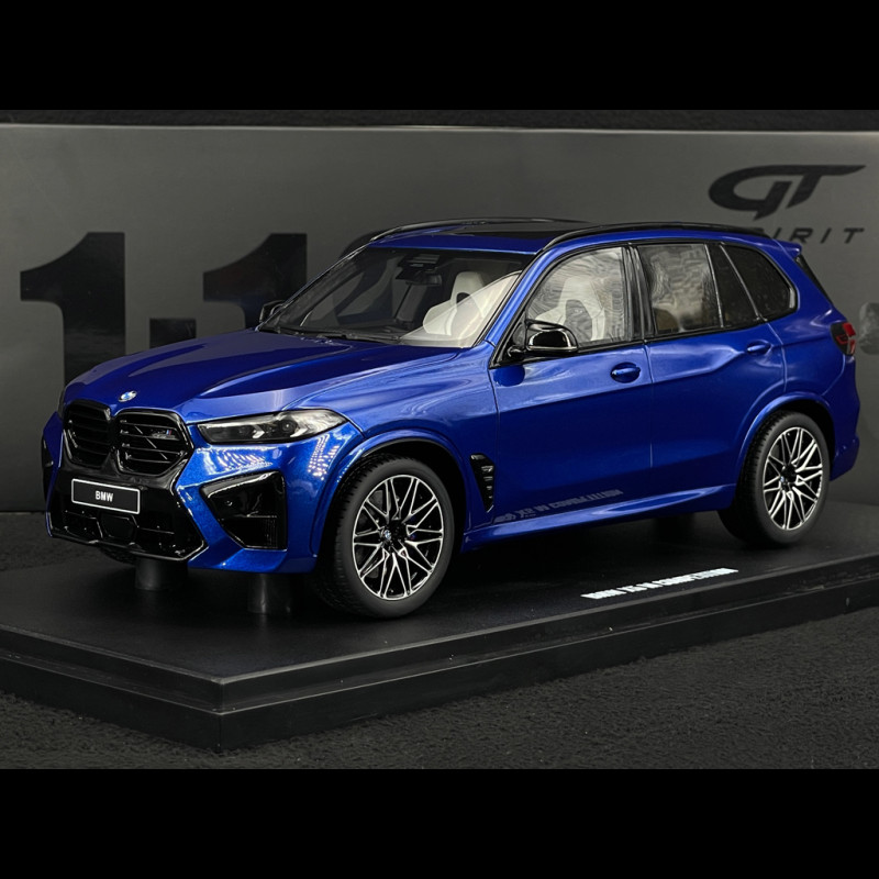 BMW X5 M Competition 2023 Marina Bay Blue Metallic 1/18 GT Spirit GT967