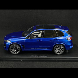 BMW X5 M Competition 2023 Marina Bay Blue Metallic 1/18 GT Spirit GT967