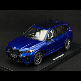 BMW X5 M Competition 2023 Marina Bay Blau Metallic 1/18 GT Spirit GT967