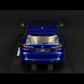 BMW X5 M Competition 2023 Marina Bay Blue Metallic 1/18 GT Spirit GT967
