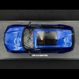 BMW X5 M Competition 2023 Marina Bay Blue Metallic 1/18 GT Spirit GT967