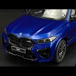BMW X5 M Competition 2023 Marina Bay Blue Metallic 1/18 GT Spirit GT967