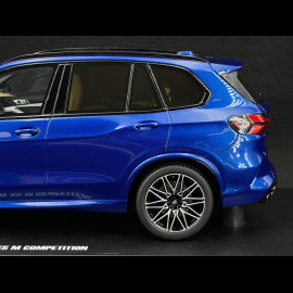 BMW X5 M Competition 2023 Marina Bay Blau Metallic 1/18 GT Spirit GT967