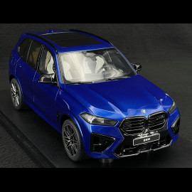 BMW X5 M Competition 2023 Marina Bay Blue Metallic 1/18 GT Spirit GT967