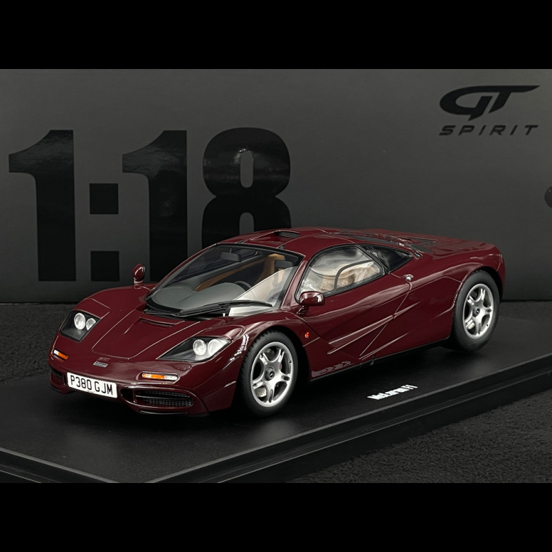 McLaren F1 1992 Burgunderrot 1/18 GT Spirit GT534