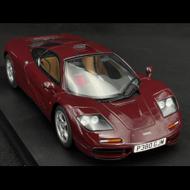 McLaren F1 1992 Burgunderrot 1/18 GT Spirit GT534