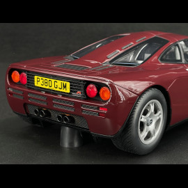McLaren F1 1992 Burgunderrot 1/18 GT Spirit GT534