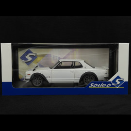 Nissan Skyline C10 Hakosuka Works 1970 White Pearl 1/18 Solido S1813001
