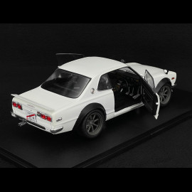 Nissan Skyline C10 Hakosuka Works 1970 White Pearl 1/18 Solido S1813001