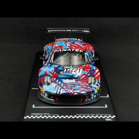 Porsche 911 GT3 R Typ 992 n°221 24 Heures de Spa 2022 1/18 IxoCollection LEGT18-20221