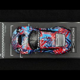 Porsche 911 GT3 R Type 992 n°221 24 Heures de Spa 2022 1/18 IxoCollection LEGT18-20221