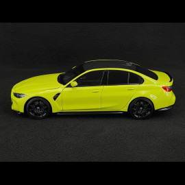 BMW M3 G80 Competition 2023 Lime 1/18 Minichamps 110020222
