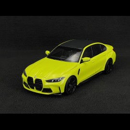 BMW M3 G80 Competition 2023 Lime 1/18 Minichamps 110020222