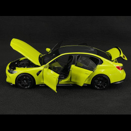 BMW M3 G80 Competition 2023 Lime 1/18 Minichamps 110020222