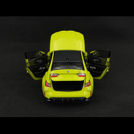 BMW M3 G80 Competition 2023 Lime 1/18 Minichamps 110020222