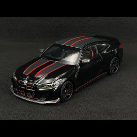 BMW M4 CSL 2023 Schwarz / Rot 1/18 Minichamps 110023021