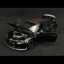 BMW M4 CSL 2023 Schwarz / Rot 1/18 Minichamps 110023021