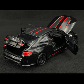 BMW M4 CSL 2023 Schwarz / Rot 1/18 Minichamps 110023021