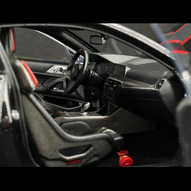 BMW M4 CSL 2023 Schwarz / Rot 1/18 Minichamps 110023021