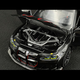 BMW M4 CSL 2023 Black / Red 1/18 Minichamps 110023021