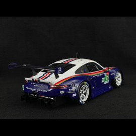 Porsche 911 RSR Type 991 n°91 2nd LMGTE 24h LeMans 2018 1/12 IxoCollection LEGT12004