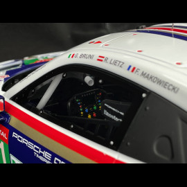 Porsche 911 RSR Type 991 n°91 2nd LMGTE 24h LeMans 2018 1/12 IxoCollection LEGT12004