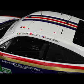 Porsche 911 RSR Typ 991 n°91 2nd LMGTE Pro 24h LeMans 2018 1/12 IxoCollection LEGT12004