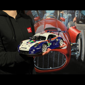 Porsche 911 RSR Typ 991 n°91 2nd LMGTE Pro 24h LeMans 2018 1/12 IxoCollection LEGT12004
