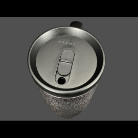 Porsche Becher AHEAD Wappen Isothermal Körniges Mattschwarz WAP0501720SAHD