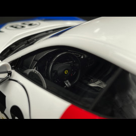 Ferrari 12Cilindri Coupe n° 39 Tribute 24h Le Mans 1972 Blue / White / Red 1/18 BBR Models P18248LM