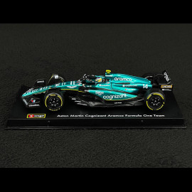Fernando Alonso Aston Martin AMR23 n° 14 2023 F1 1/43 Bburago B18-38091A