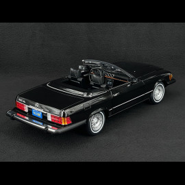 Mercedes-Benz 450 SL R107 1985 US Version Schwarz American Gigolo 1/12 KK Scale KKDC120262