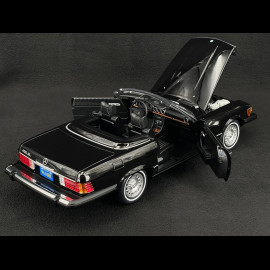 Mercedes-Benz 450 SL R107 1985 US Version Black American Gigolo 1/12 KK Scale KKDC120262