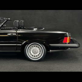 Mercedes-Benz 450 SL R107 1985 US Version Schwarz American Gigolo 1/12 KK Scale KKDC120262
